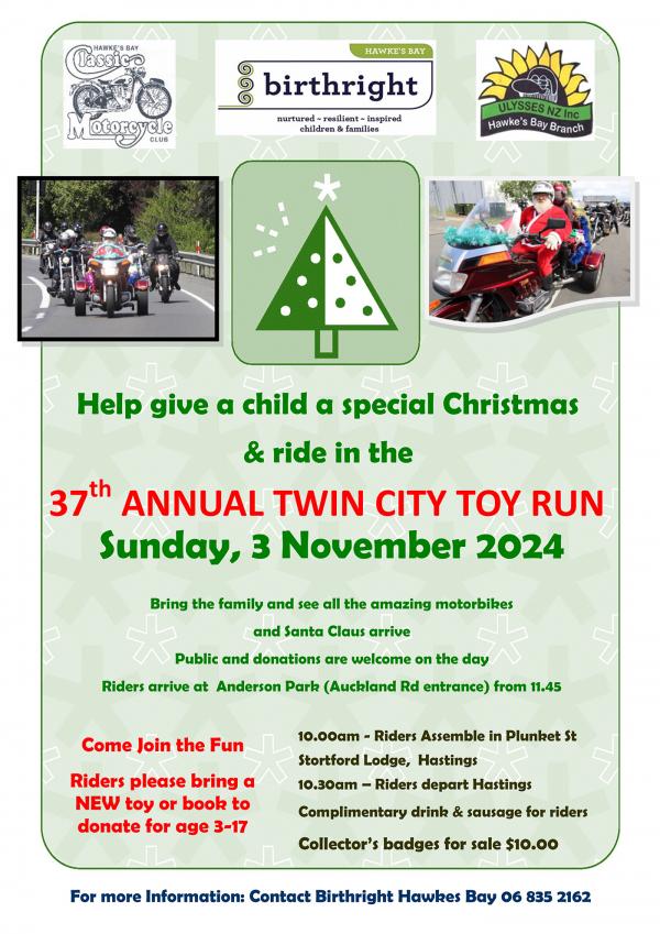 Toy Run Poster 2024 A5